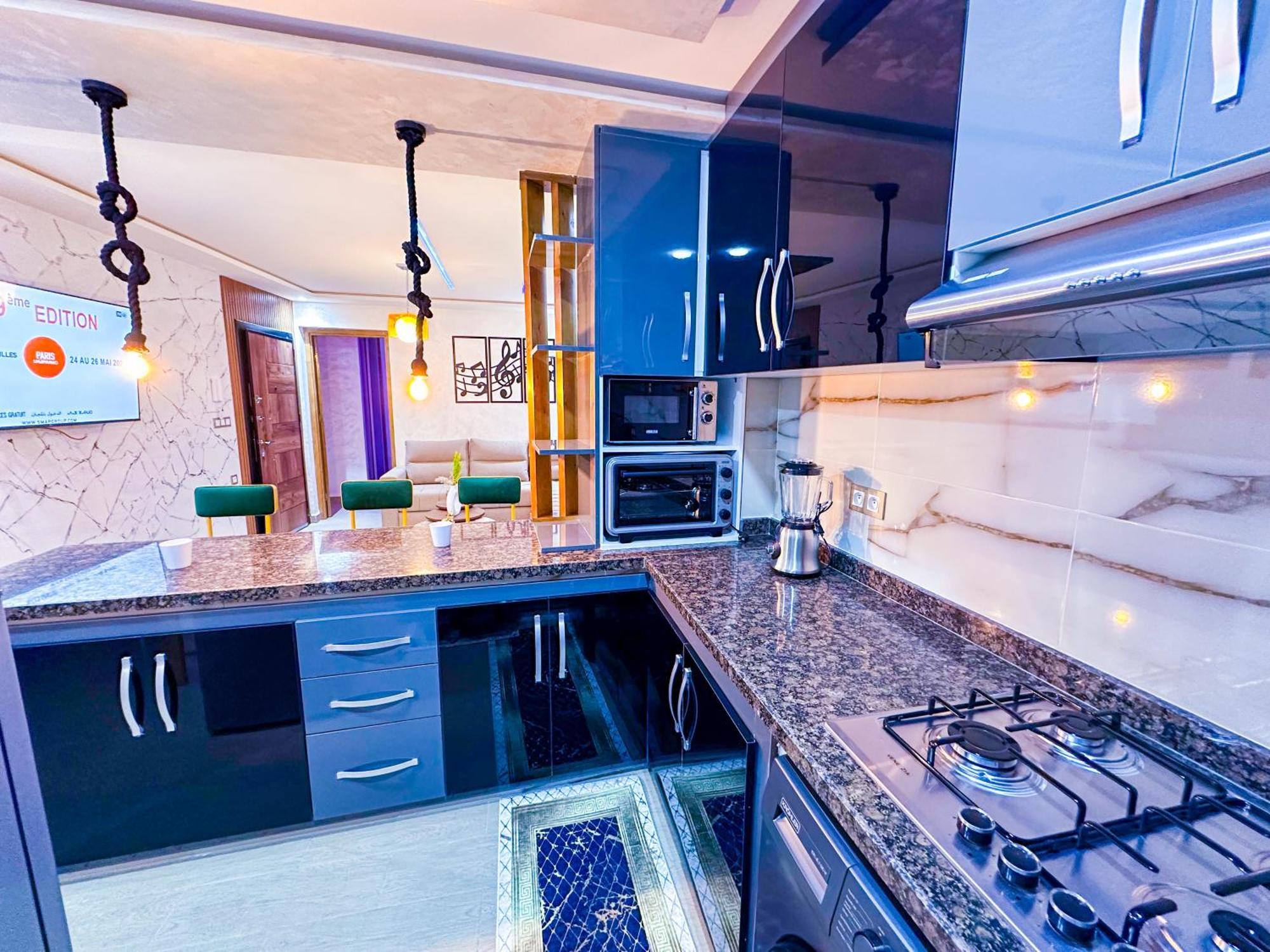 Veluxa - Luxury Holiday Homes - Centric Flat Танжер Екстериор снимка