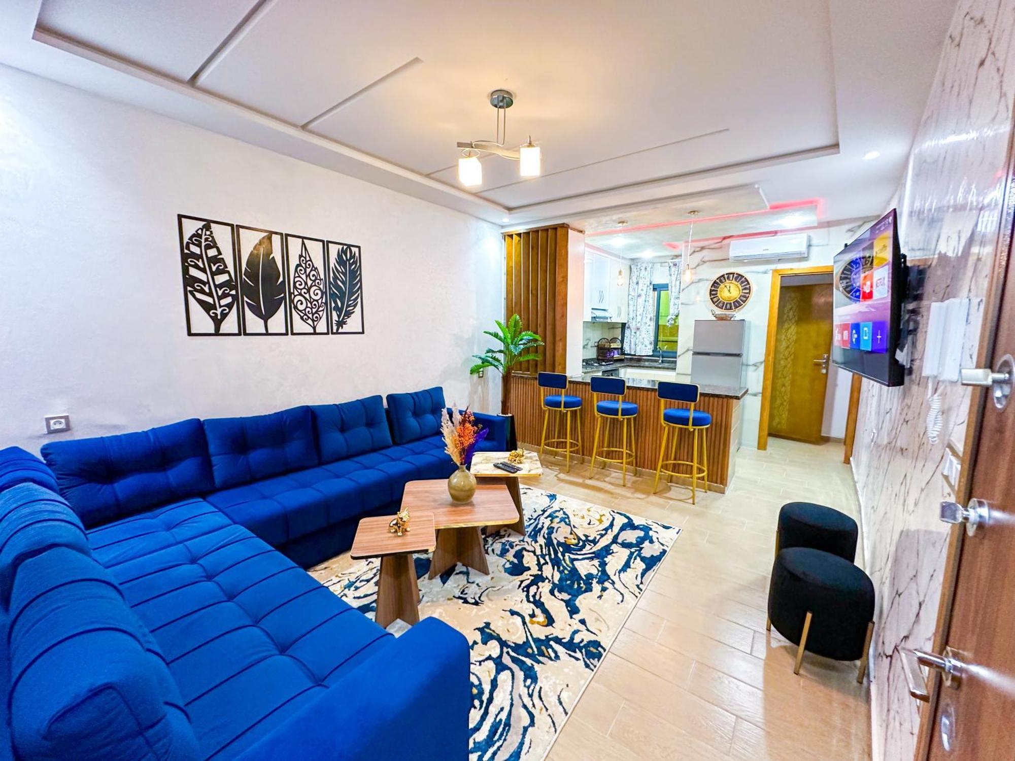 Veluxa - Luxury Holiday Homes - Centric Flat Танжер Екстериор снимка